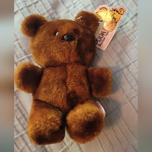 Vintage Dakin POOKY BEAR PLUSH Garfield Teddy Stuffed Animal brown 1983 toy